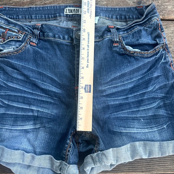 Zanadi Women's Blue Denim Shorts - Picture 4 of 8
